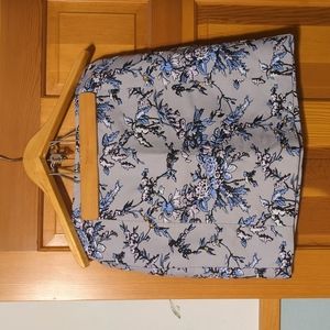 Loft Brocade Mini Skirt Size 6 EUC